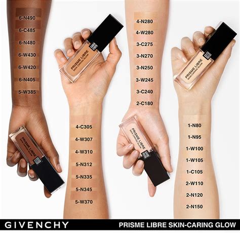 Givenchy foundation shades